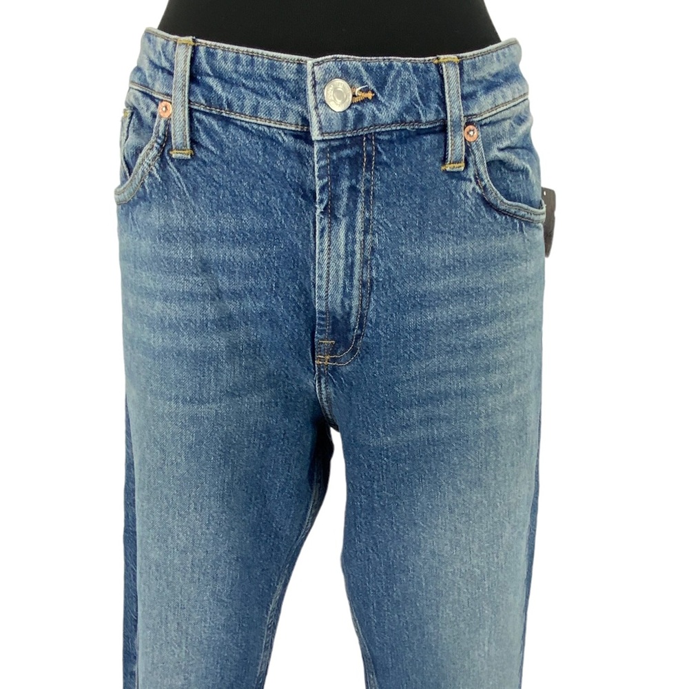 We The Free Distressed Straight Leg Jeans NWT Bin A9 - Picture 2 of 11